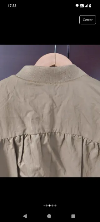 Vestido Zara Talla 36 Beige Calentito