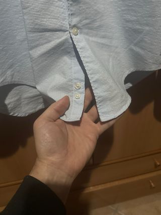 Camicia Zara Uomo Tg M Slim Fit Nuova