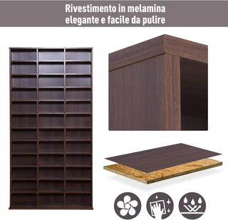 Libreria Modulare Mobile Porta CD Classica 36 Scom