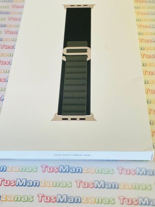 Correa Alpine Loop Verde Scuro M per Apple Watch