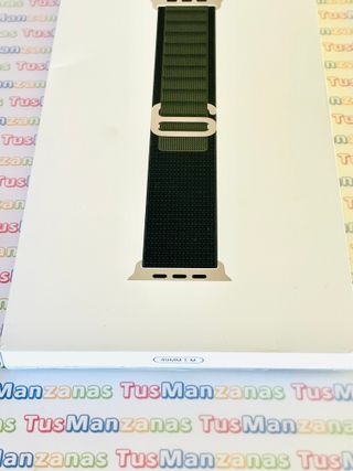 Correa Alpine Loop Verde Scuro M per Apple Watch