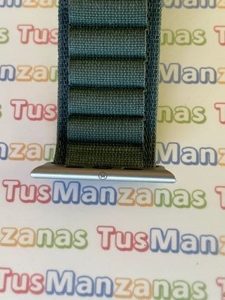 Correa Alpine Loop Verde Scuro M per Apple Watch