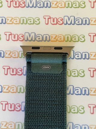 Correa Alpine Loop Verde Scuro M per Apple Watch