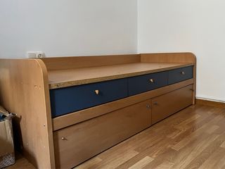 REGALO Cama nido madera 90x190 con cajones