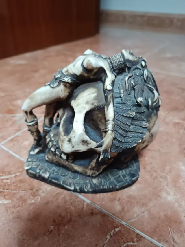 Figura Calavera con Mujer