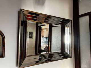 Espejo decorativo metal y cristal