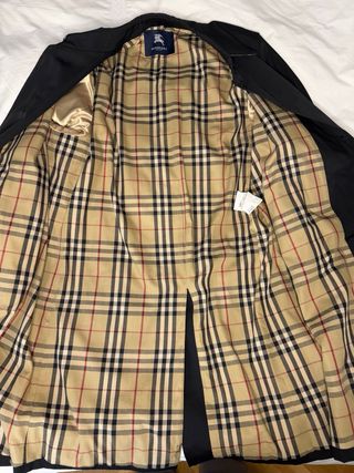 Gabardina Burberry Clásica Vintage Talla 54