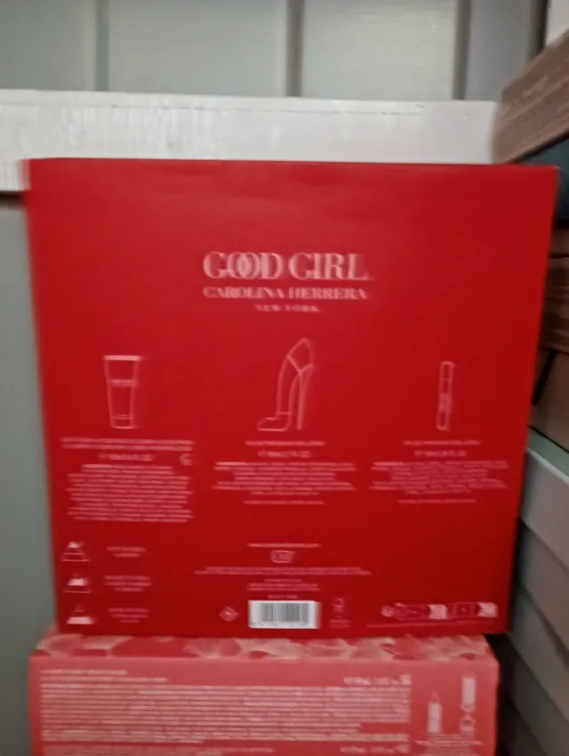 Perfume Carolina Herrera Mujer Set Zapato Negro