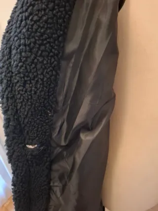 Cappotto Teddy Nero Donna