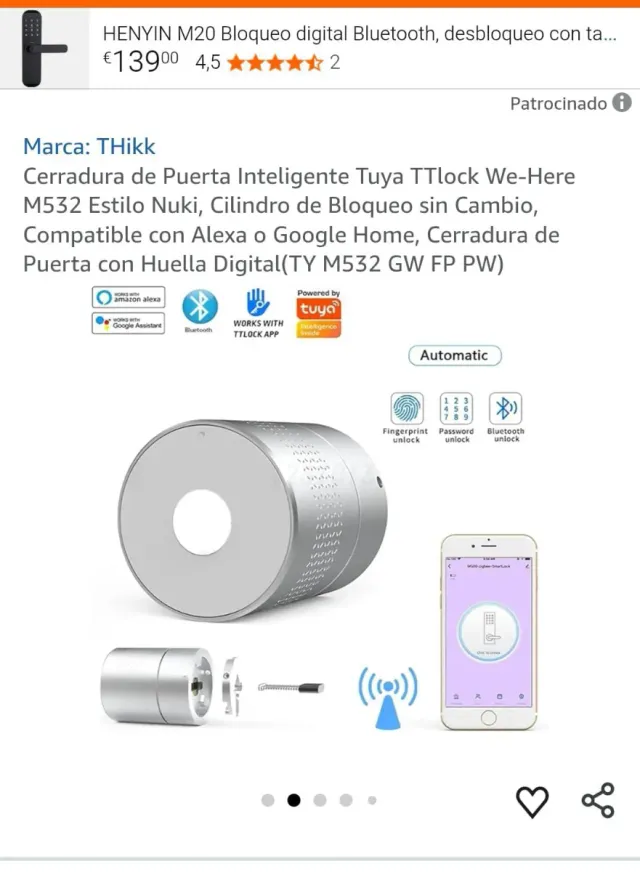 Cerradura Inteligente WiFi