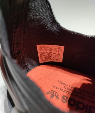 Zapatillas Adidas NMD Negras y Naranja N. 39 1/3