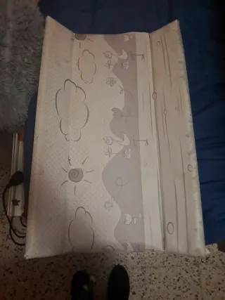 Colchón cambiador bebé