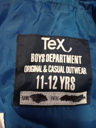 Cazadora reversible niño