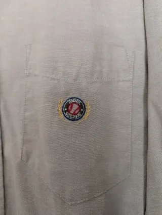 Camisa Zara Algodón Bordado Talla M