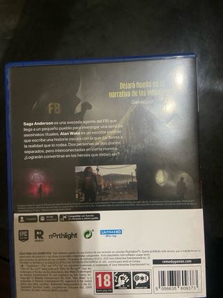 Alan Wake 2 Deluxe Edition PS5