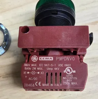 Lámpara Piloto Verde