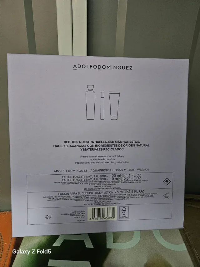 Adolfo Dominguez Agua Fresca Rosas Set