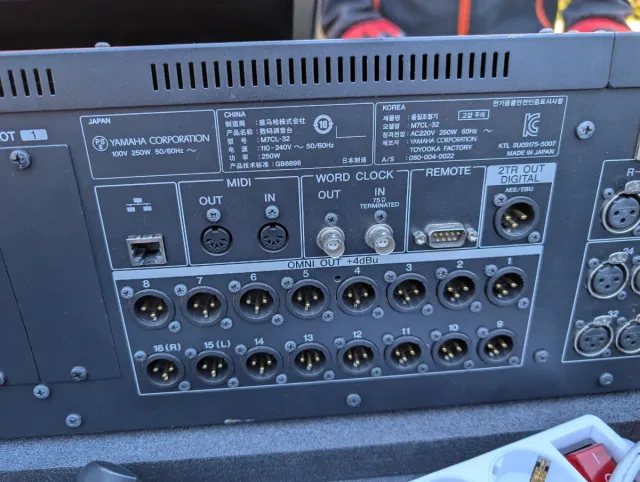 Mesa Mezclas Digital Yamaha M7CL-32