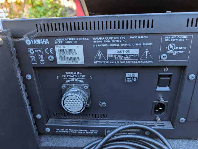 Mesa Mezclas Digital Yamaha M7CL-32