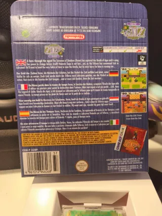 Gioco Zelda Oracle of Ages per Gameboy