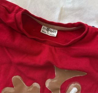 Conjunto Rebeca y Pantalón Reno Navidad