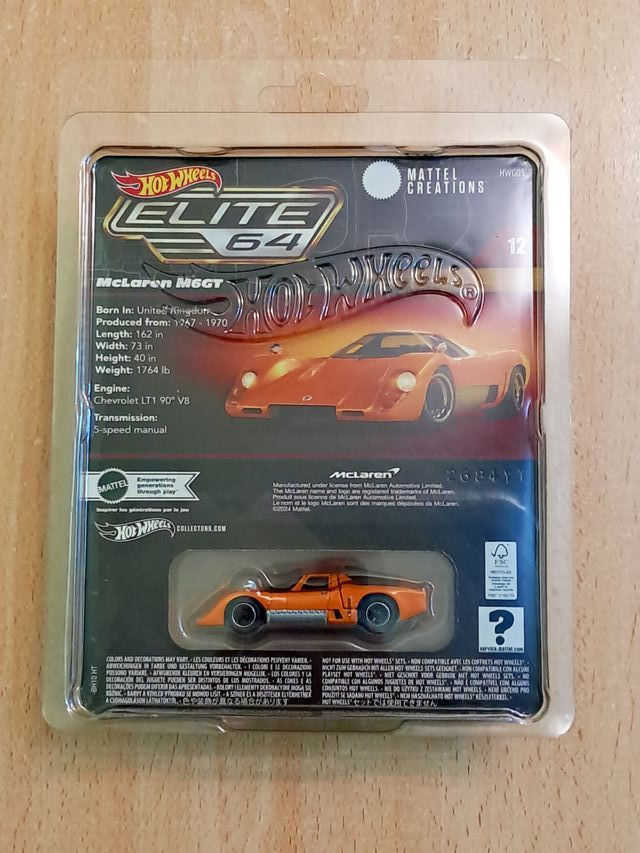 Hot Wheels Mclaren M6GT