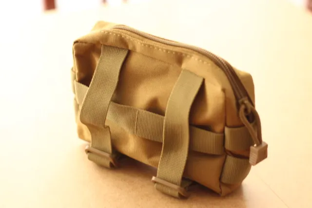 Bolsa Táctica Molle Beige/Verde Oliva