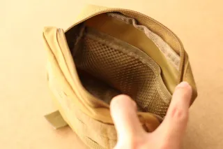 Bolsa Táctica Molle Beige/Verde Oliva
