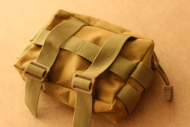 Bolsa Táctica Molle Beige/Verde Oliva