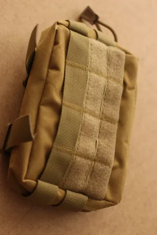 Bolsa Táctica Molle Beige/Verde Oliva