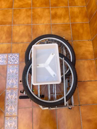 Carro de pesca inoxidable