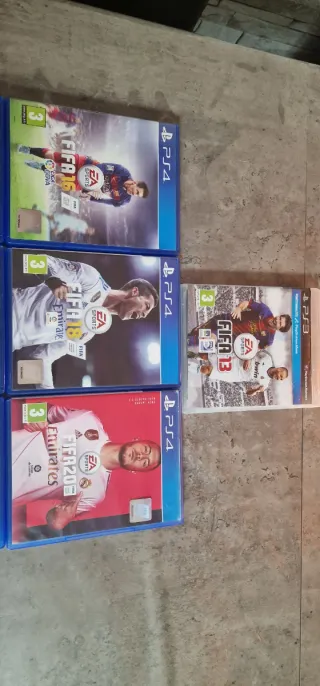 Lote Videojuegos PS3/PS4/PC: FIFA, NBA 2K, Horsez