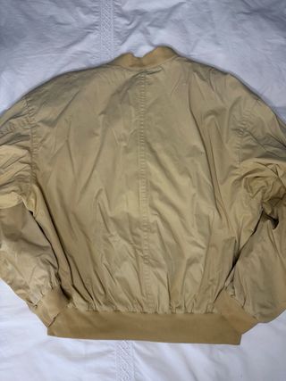 Cazadora Bomber Hugo Boss Vintage Talla L Beige