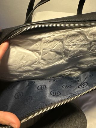 Maletín Piel Tommy Hilfiger Negro