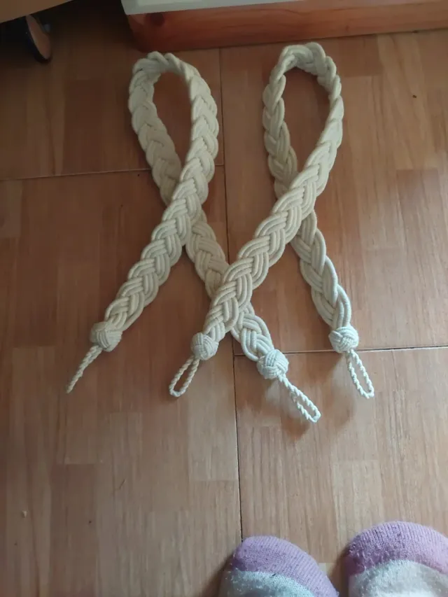 Alzapaños para cortinas de algodón