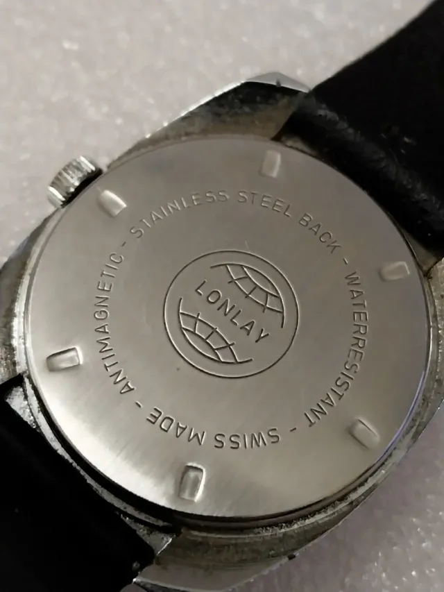 Lote de 2 Relógios Lonly Watch 17 Joias Anos 60