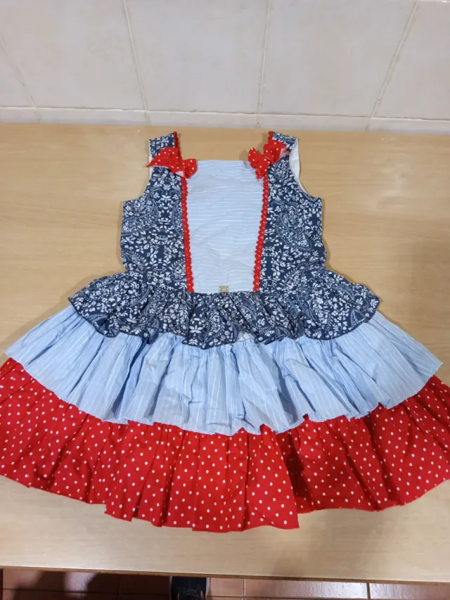 Vestido niña talla 8