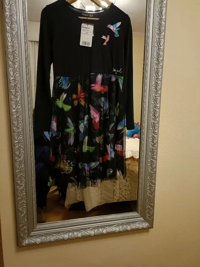 Vestido Desigual T.13-14 Años Nuevo