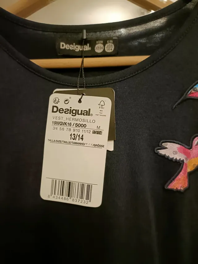 Vestido Desigual T.13-14 Años Nuevo