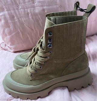 Botines Zara cordones talla 39