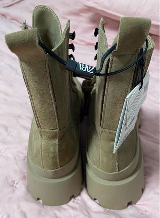 Botines Zara cordones talla 39