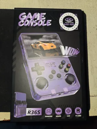 Consola Portátil R36S Morada