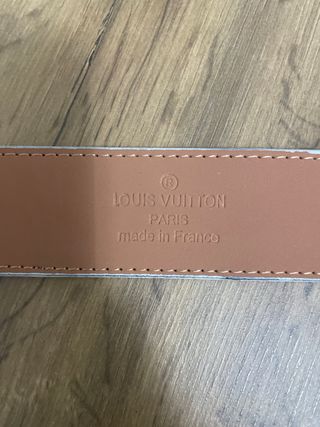 Cintura Louis Vuitton Damier Graphite