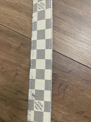 Cintura Louis Vuitton Damier Graphite