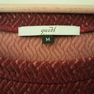 VESTITO BORDEAUX TAGLIA  M.