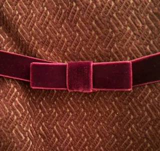 VESTITO BORDEAUX TAGLIA  M.