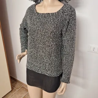 Maglia donna effetto melange