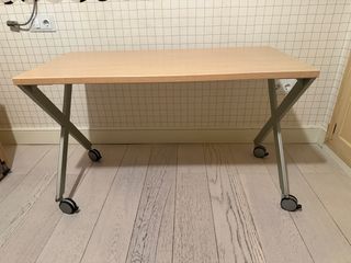 Conjunto Escritorio Doble + 2 Sillas + 2 Cajoneras