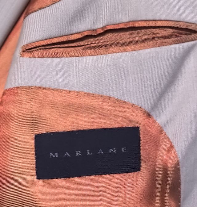 Abito completo 3 bottoni beige tg 56/58