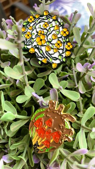 Pack 3 Pines Corazón Anatómico Arte Naturaleza